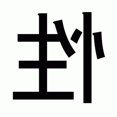 性 部首